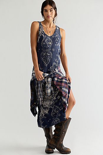 Cleo Bandana Maxi Top