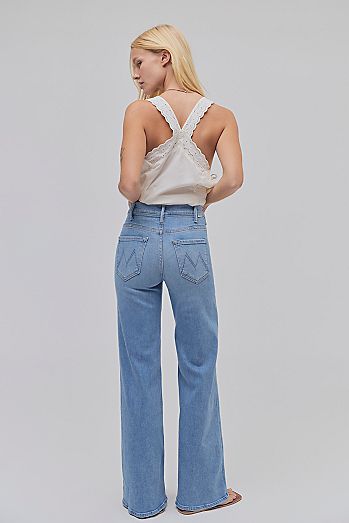 MOTHER The Hustler Roller Sneak Jeans