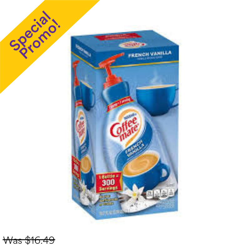 Coffee mate Liquid Creamer Pump French Vanilla